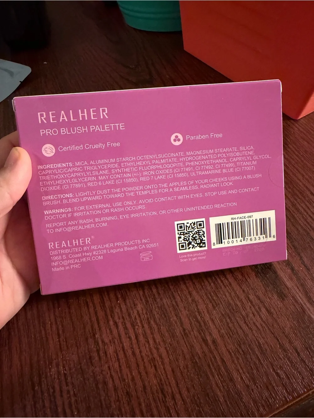 RealHer You Are Brilliant Pro Blush Palette - Pink